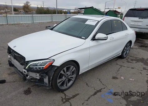 2019 Mercedes-Benz C 300 from USA, damaged, VIN 55SWF8DB5KU296610